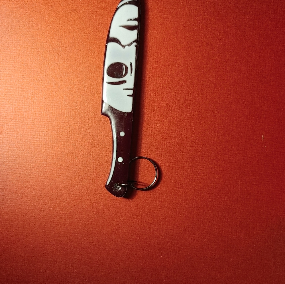 Michael Myers Halloween horror resin keychain